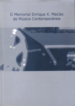II Memorial Enrique X. Macías de Música contemporánea
